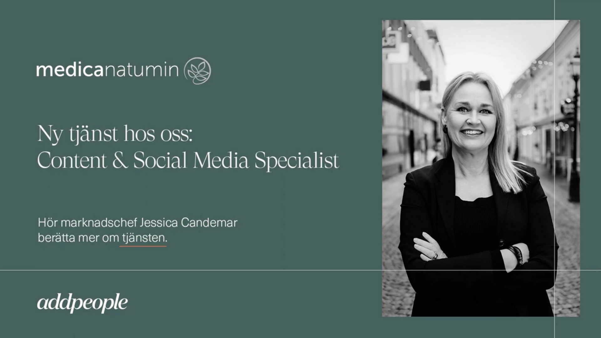 Medicanatumin söker en Content & Social Media Specialist